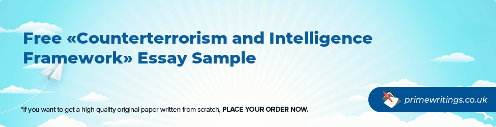 Counterterrorism and Intelligence Framework